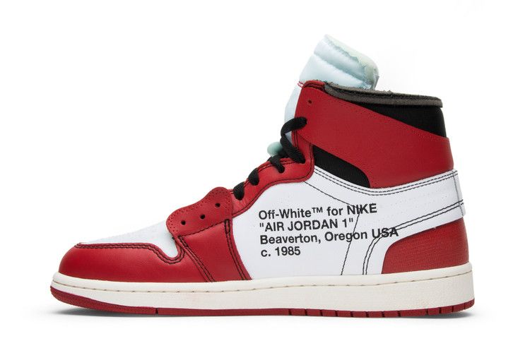 Nike Air Jordan 1 Retro High Off-White Chicago \&The Ten\& - AA3834-101