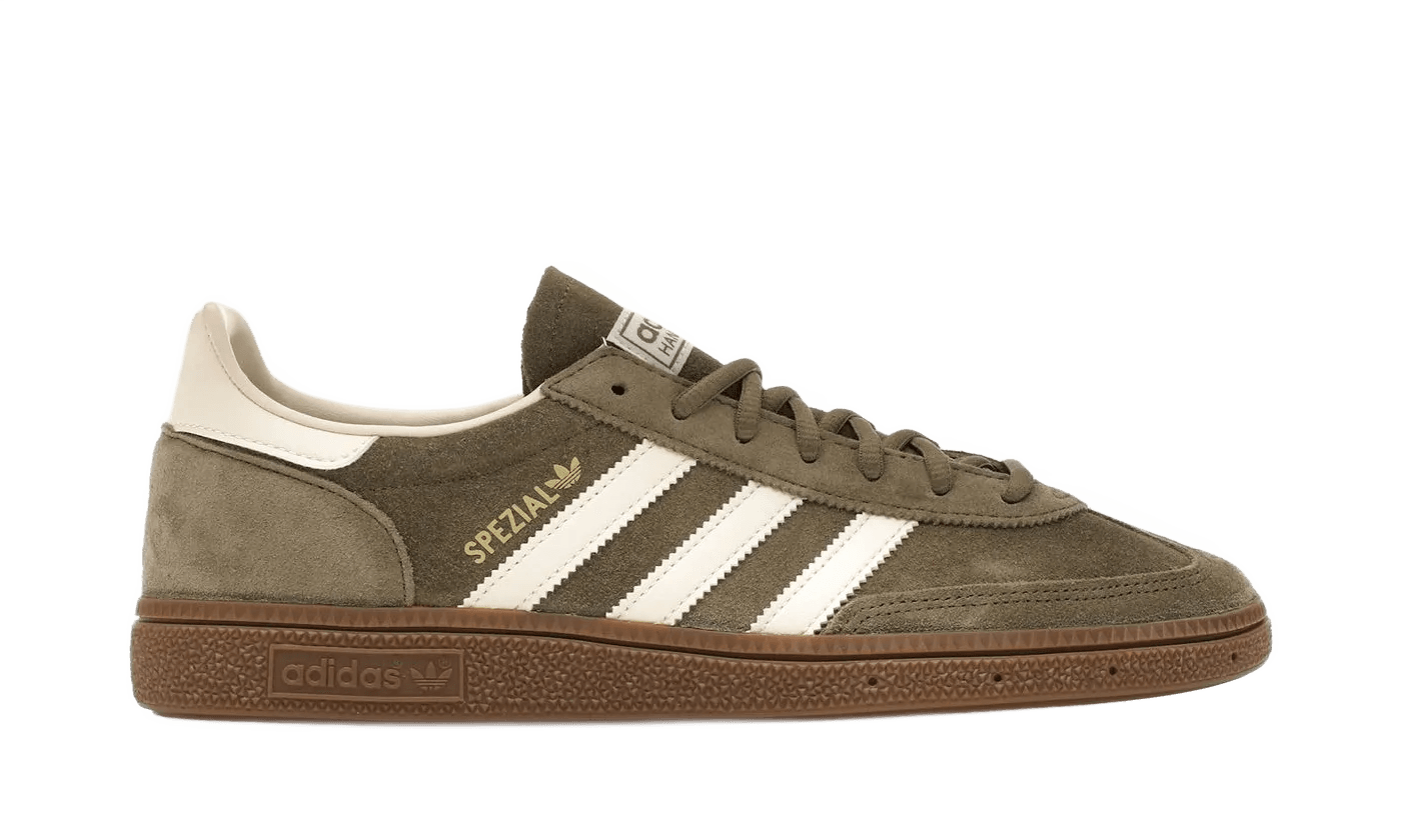 Adidas Handball Spezial Olive Strata Cream White - JR2121