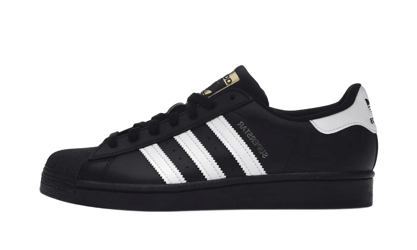 Adidas Superstar Core Black Cloud White Gold - EG4959