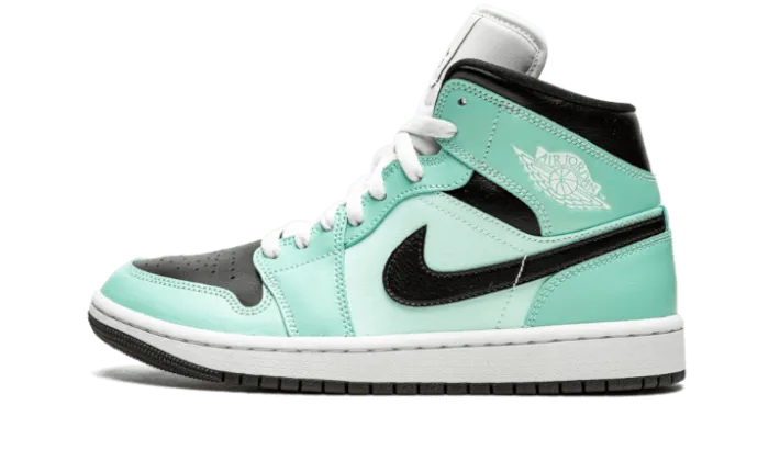 Nike Air Jordan 1 Mid Aqua Blue Tint - BQ6472-300