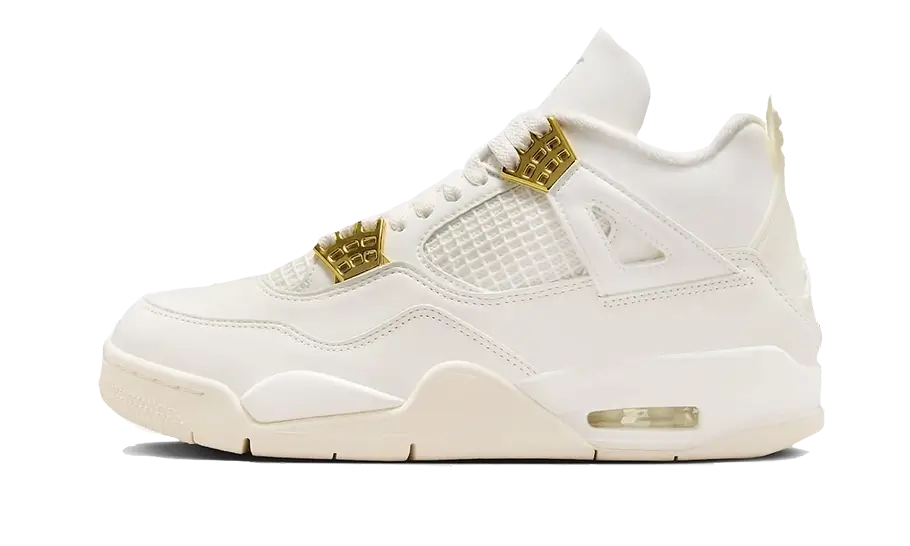Nike Air Jordan 4 Retro Metallic Gold