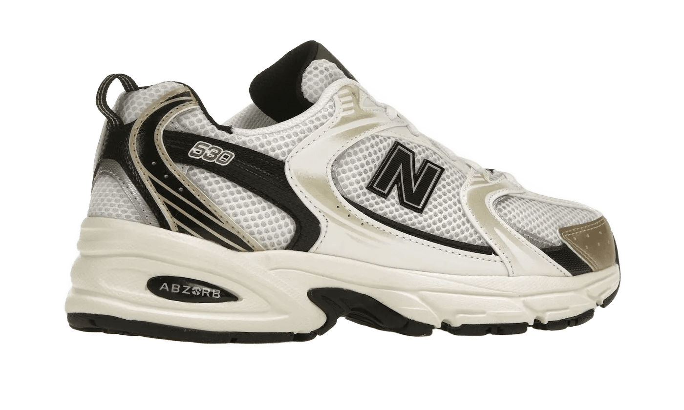 New Balance 530 White Light Gold Metallic - MR530TC