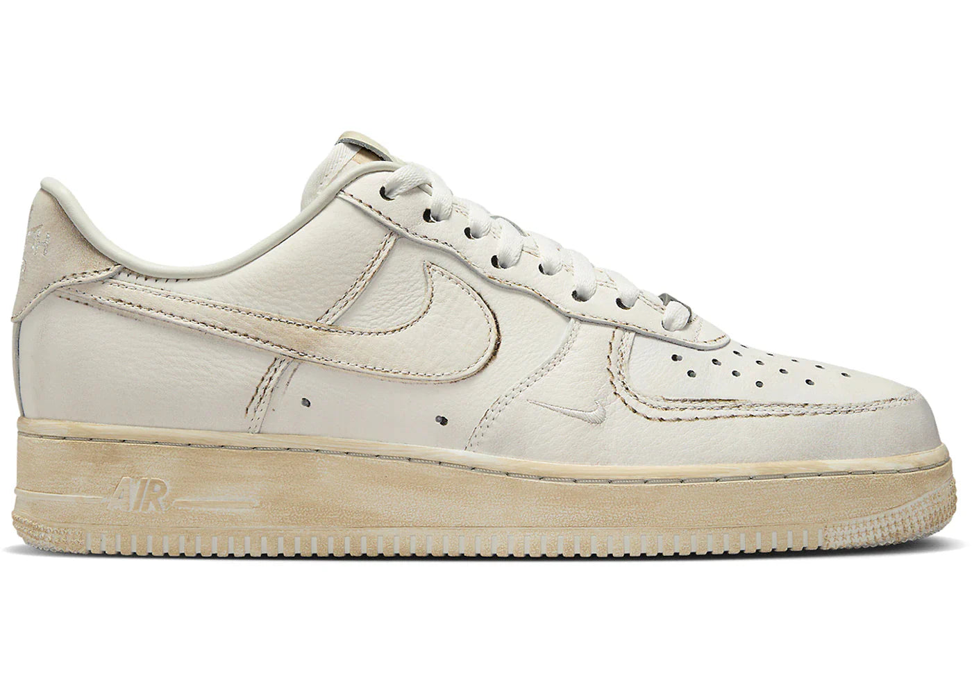 Nike Air Force 1 Low .SWOOSH Dirty Triple White - HJ9346-100