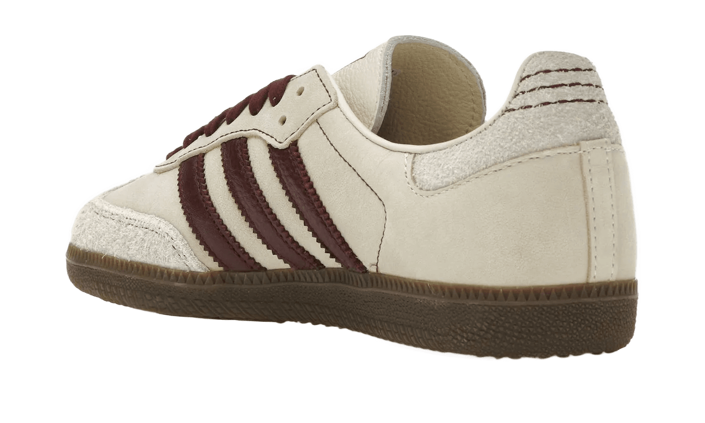 Adidas Samba OG Wonder White Maroon