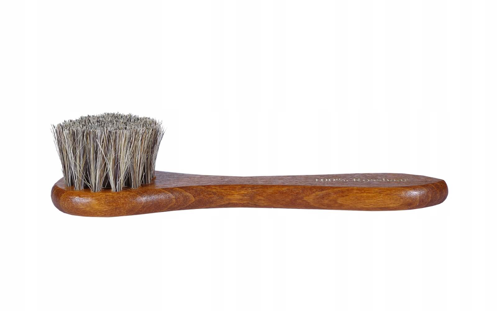 Application brush with horsehair
