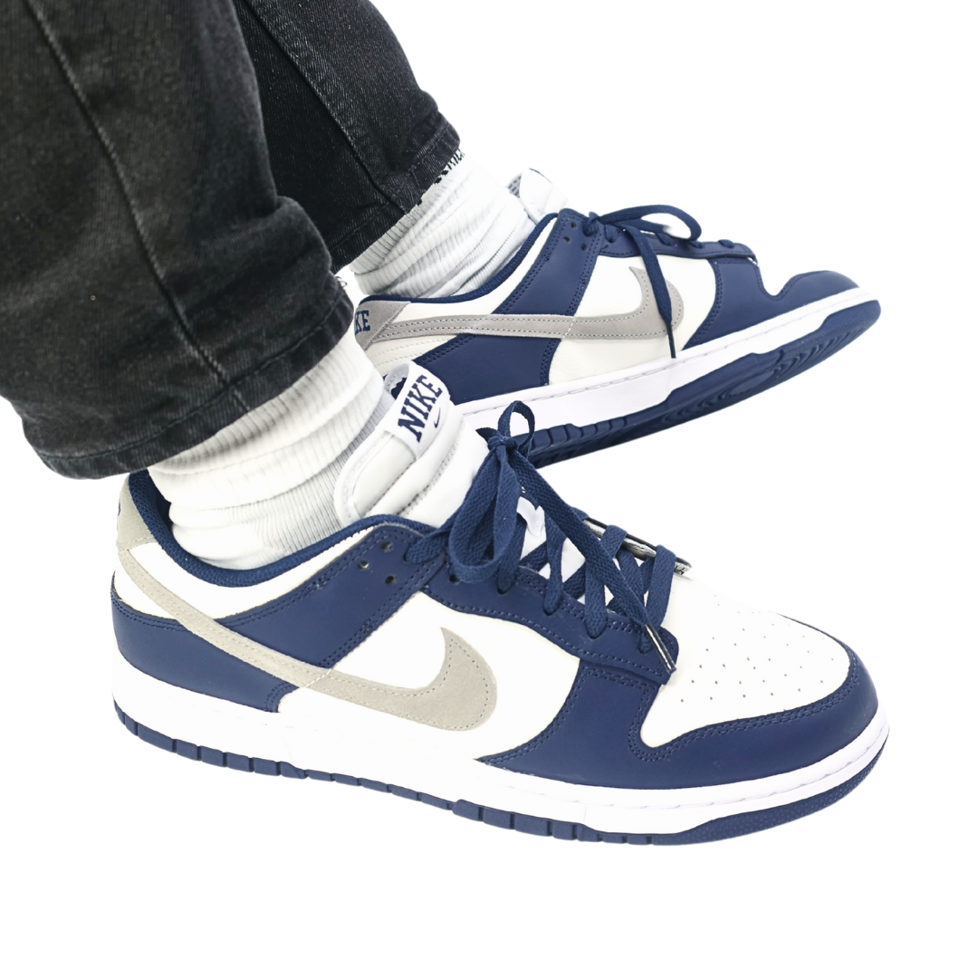 Nike Dunk Low Summit White Midnight Navy
