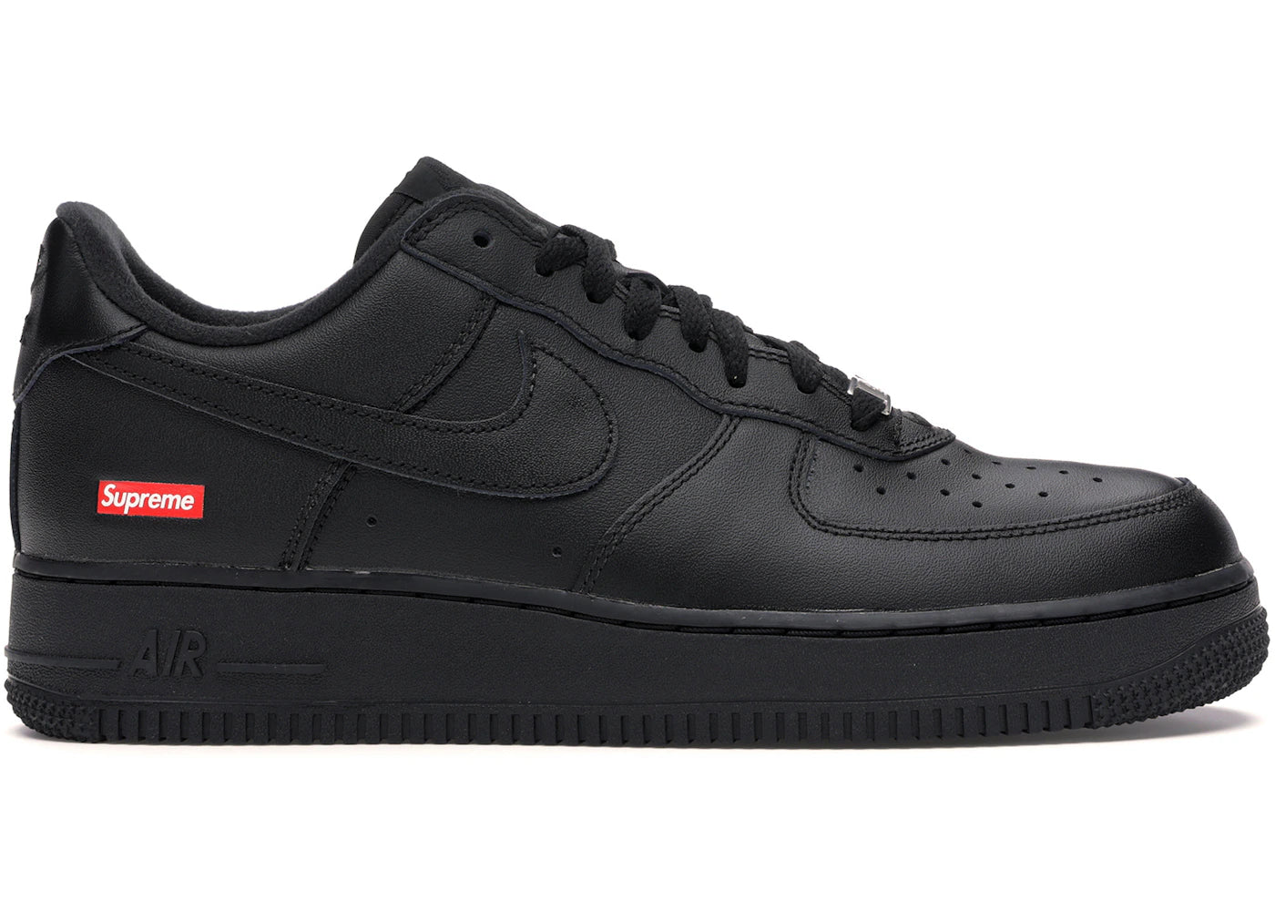 Nike Air Force 1 Low Black Supreme - CU9225-001