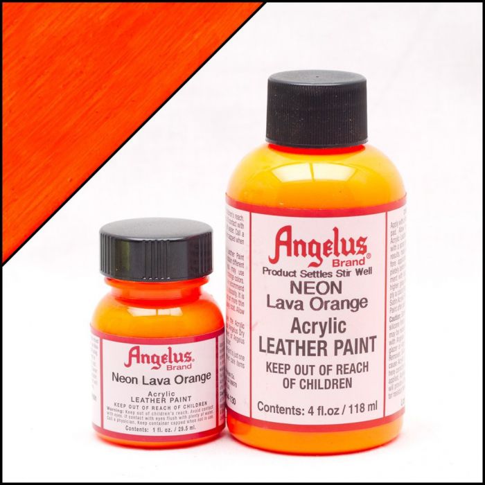 Angelus Lava Orange Paint - NEON