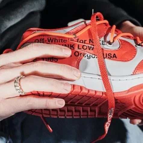 Dunk Low Off-White  University Red - CT0856-600