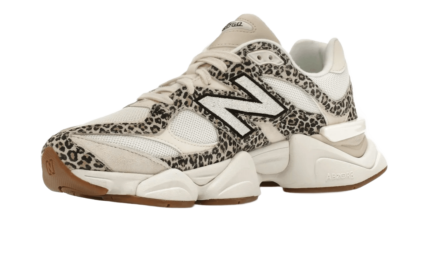 New Balance 9060 ASOS Exclusive Beige Brown Leopard Print - U9060ALP