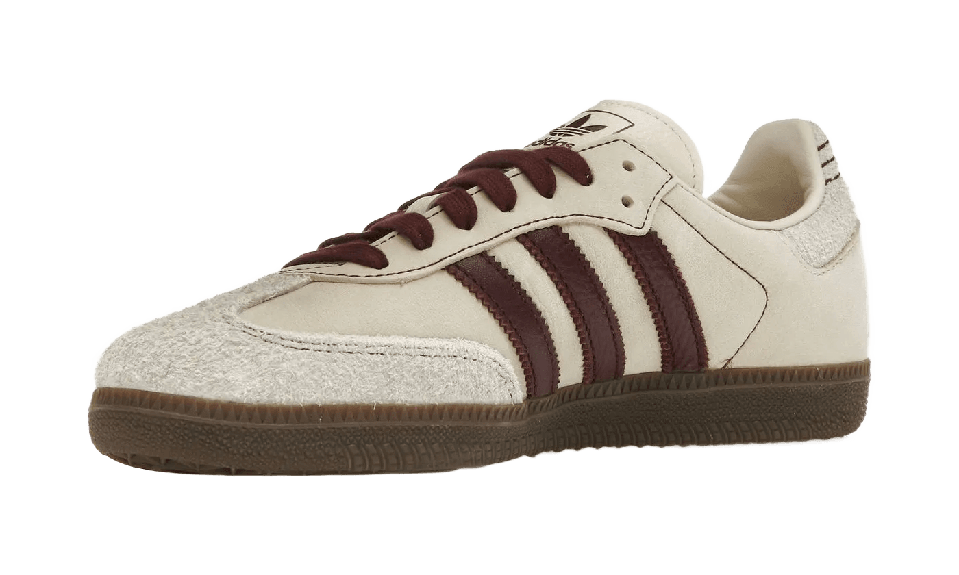 Adidas Samba OG Wonder White Maroon